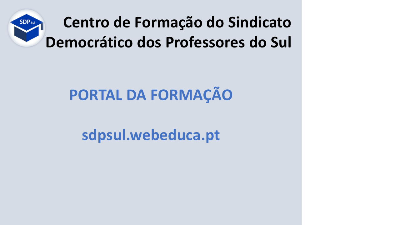PORTAL WEBEDUCA - informações de registo e atualização de dados ( ficha de formando e mail)
