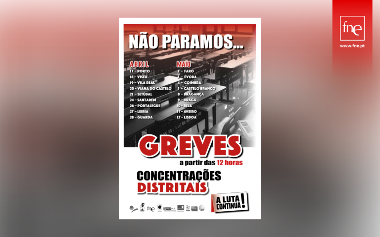 Pré-Avisos de Greve Distritais - Consulte tudo aqui
