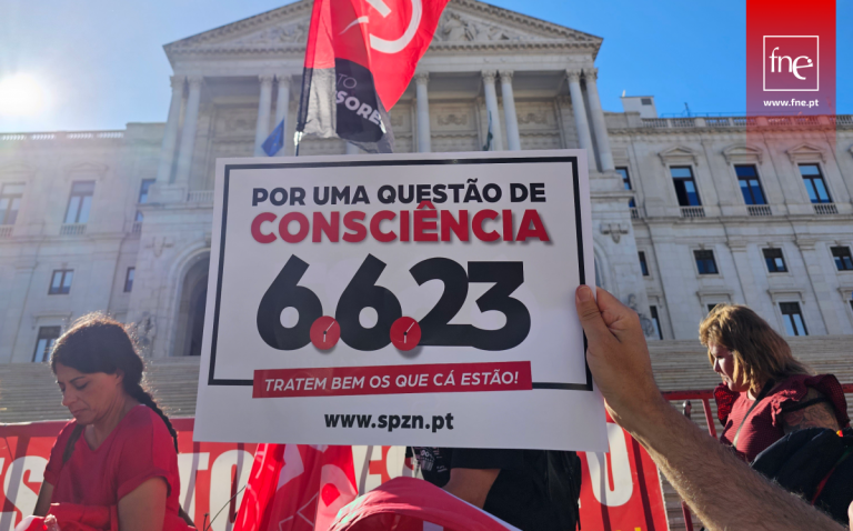 FNE avança com pré-aviso de greve para 6 de junho de 2023