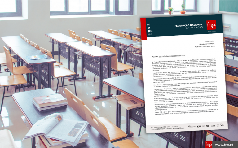 FNE quer revisão do regime de dispensa do período probatório