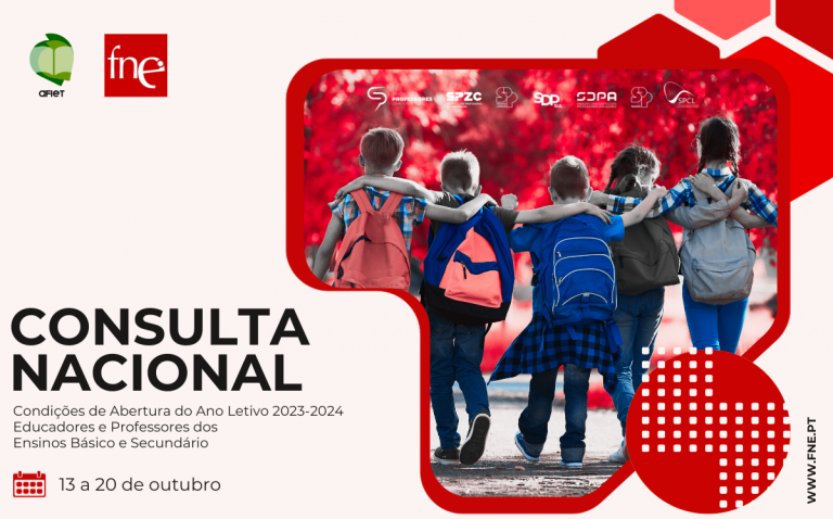 Consulta Nacional a docentes sobre as condições de abertura do ano letivo - Preencha aqui