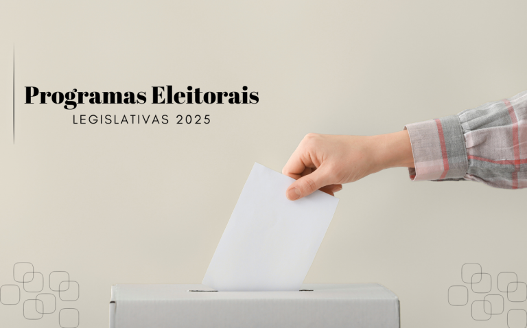 Programas eleitorais dos Partidos com assento parlamentar - Legislativas Maio 2025