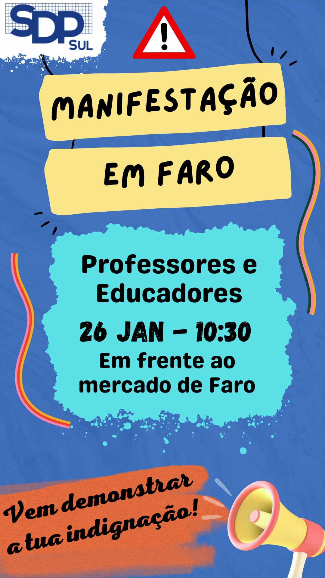 Manifestação Faro - dia 26 de janeiro